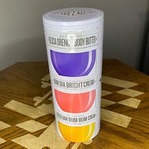 649 NWT Sol de Janeiro rio body trio Cream Set